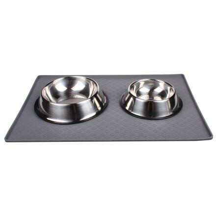 Pet Mat Large podložka pod misky sivá 1