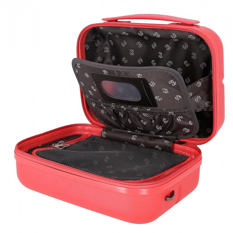 PEPE JEANS Highlight Coral, Cestovný kozmetický kufrík, 21x29x15cm, 768392D 4