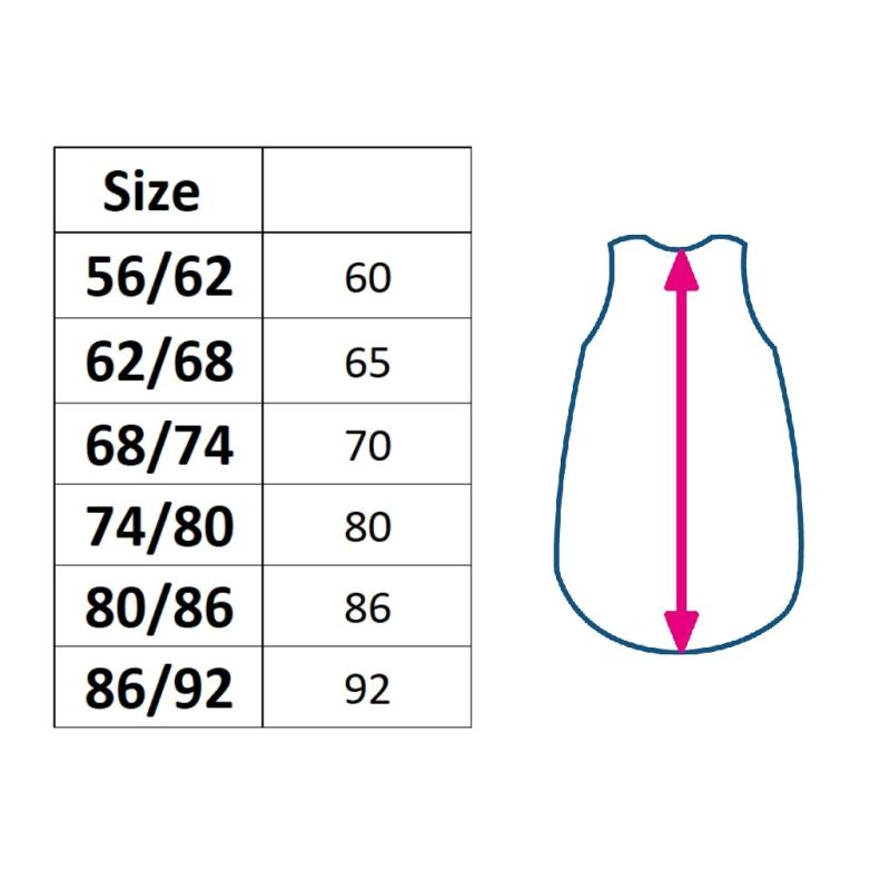 Dojčenský spací vak s výplňou New Baby Dominik zelená 86/92