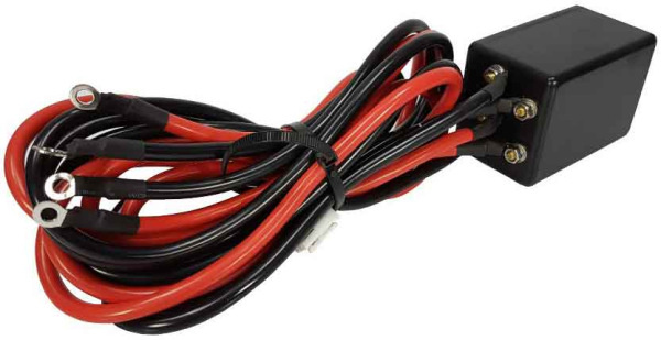 Naviják elektrický, 12 V, 800W, max. ťah 1814 kg, syntetické lano 6 mm, MAR-POL 6