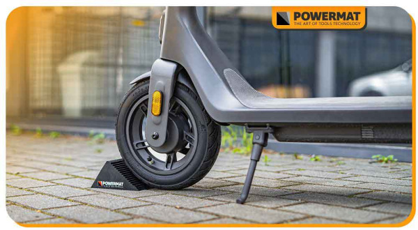 Gumové kliny pod kolesá automobilu, 2 kusy, POWERMAT 11