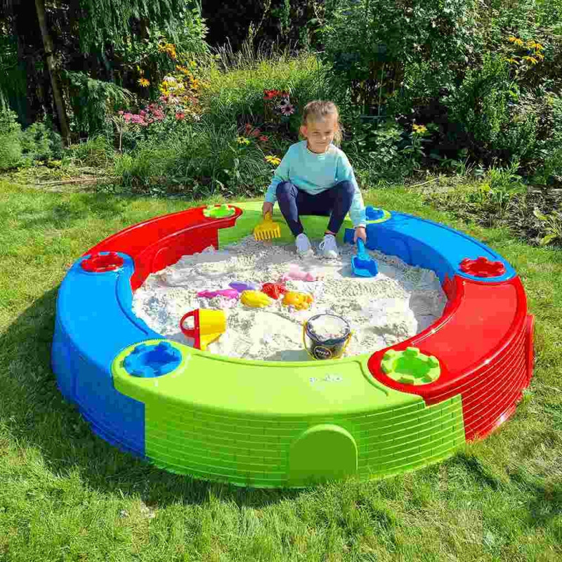 Veľké plastové skladacie pieskovisko NEW BABY CASTLE 170 cm 4