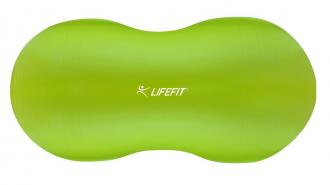 Gymnastický mic LIFEFIT NUTS 90x45 cm, sv. zelený