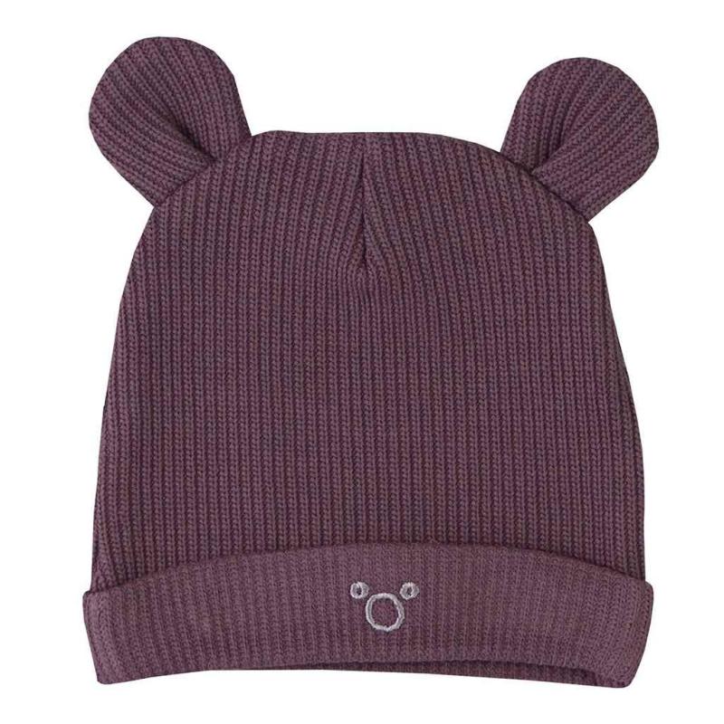 Dojčenská čiapočka Koala Pure purple 56 (0-3m)