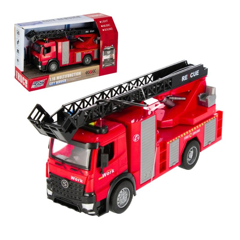 Hasičské auto s efektmi