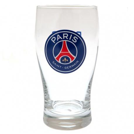 FOREVER COLLECTIBLES Vysoký pohár na pivo PARIS SAINT-GERMAIN F.C. Tulip Pint Glass