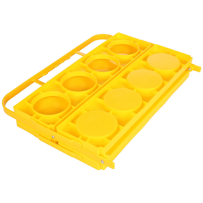 Holder 8 plastový nosič žltá 2