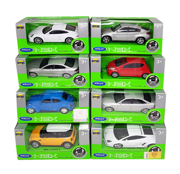 Auto 1:43 Welly MIX farba 2