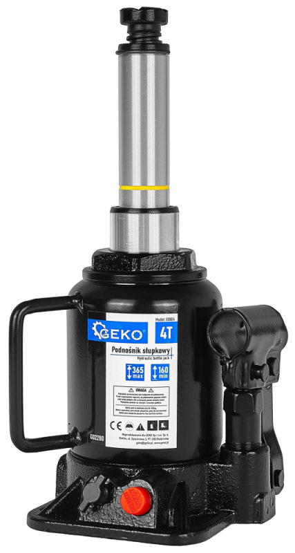 Zdvihák hydraulický dvojstupňový, nosnosť 4.000kg, zdvih 160-365 mm, GEKO 9