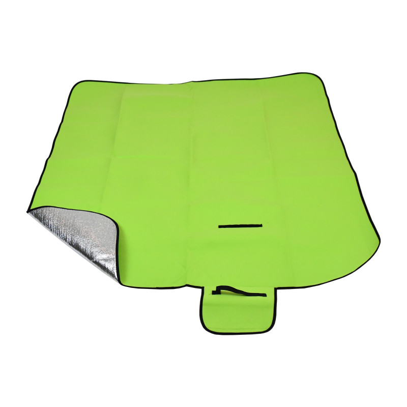 Pikniková deka CALTER CUTTY, 150x130 cm, alu fólia, zelená 1