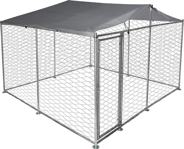 Voliéra Strend Pro, pre psa, klietka, so strechou, 3x2,1x3 m