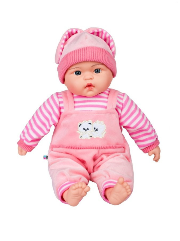 Poľsky hovoriaca a spievajúca detská bábika PlayTo Agatka 46 cm 1