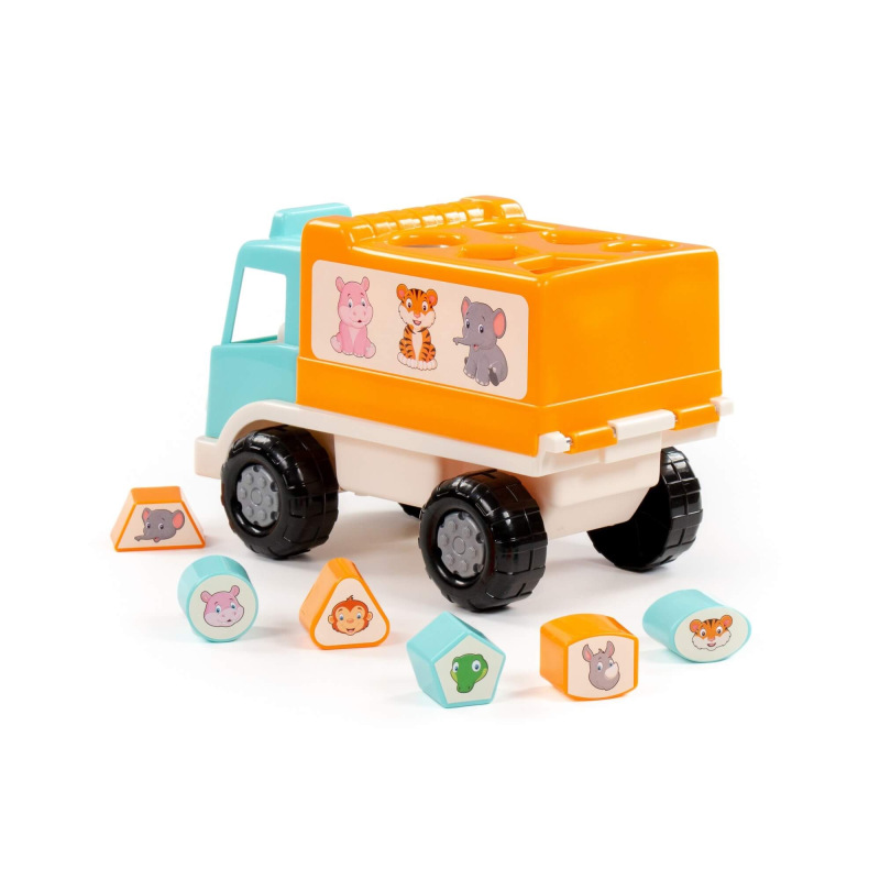 Auto náučné Safari oranžové 3