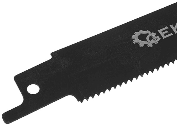 Sada mečových pílových listov na kov Bimetal 225 mm 14 TPI, 5 ks do chvostovej píly, GEKO 3