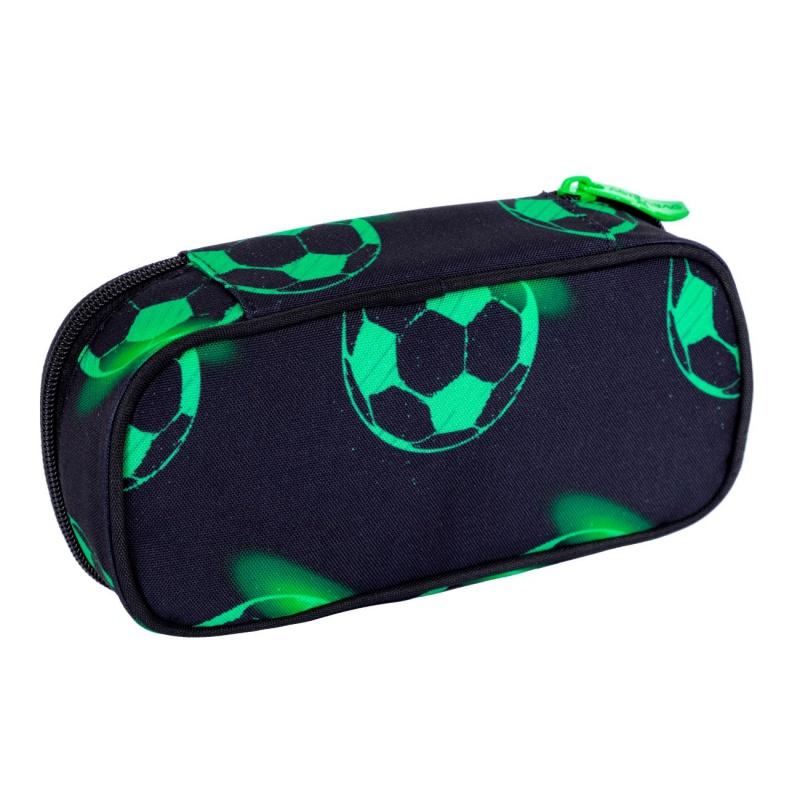 Jednokomorový peračník / puzdro AstraBAG NEON FOOTBALL, AC6, 503024075