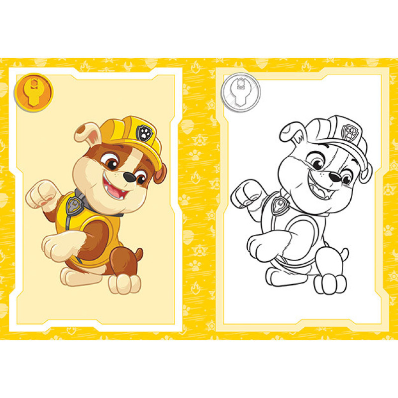 Maľovanky A5 Labková patrola Chlapci 2