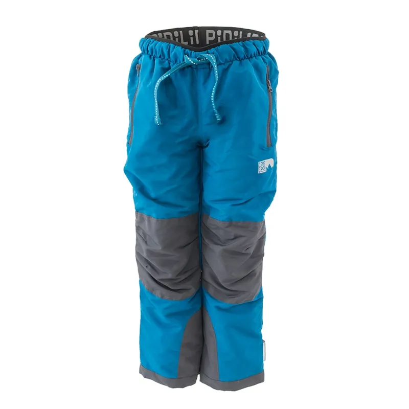 Chlapčenské športové nohavice s bavlnenou podšívkou, Pidilidi, PD1137-04, modrá, veľ. 116