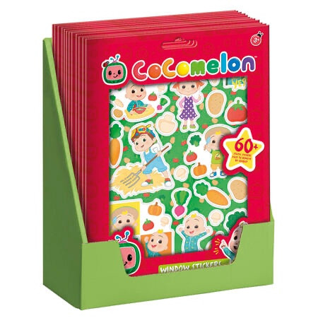 Znovupoužiteľné nálepky Cocomelon 3