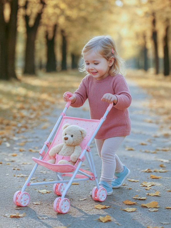 Detský golfový skládací kočík pre bábiky Baby Mix Tara 4