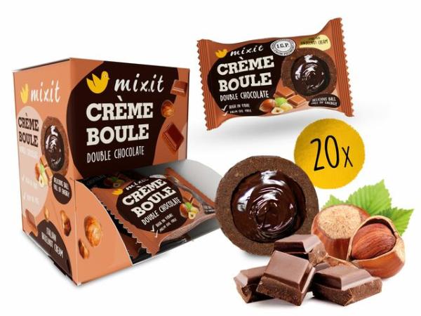 Mixit Créme boule - Double chocolate (20 ks) 600 g