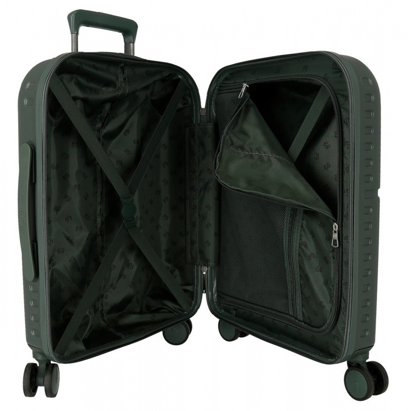 ABS Cestovný kufor PEPE JEANS ACCENT Verde, 55x40x20cm, 37L, 7699133 (small) 4