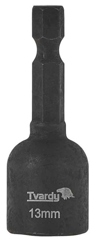 Adaptér úderový 1/4" 6 hran magnetický 13 x 48 mm, TVARDY 1