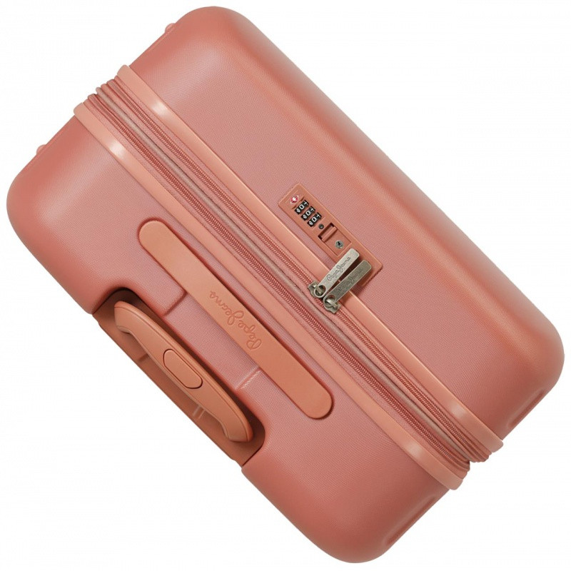 PEPE JEANS Highlight Terracota, Cestovný kufor, 70x48x28cm, 79L, 7689226 (medium exp.) 6