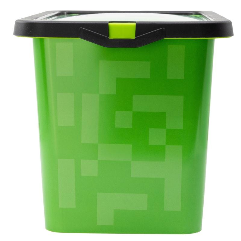 Plastový úložný box MINECRAFT 7L, 04404