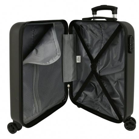 JOUMMA BAGS Sada ABS cestovných kufrov 65cm/55cm PEPE JEANS AIDAN Antracita, 6461422