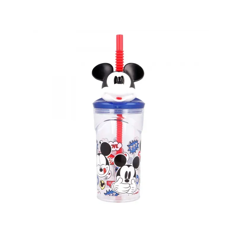 STOR Plastový 3D pohár s figúrkou MICKEY MOUSE, 360ml, 50166