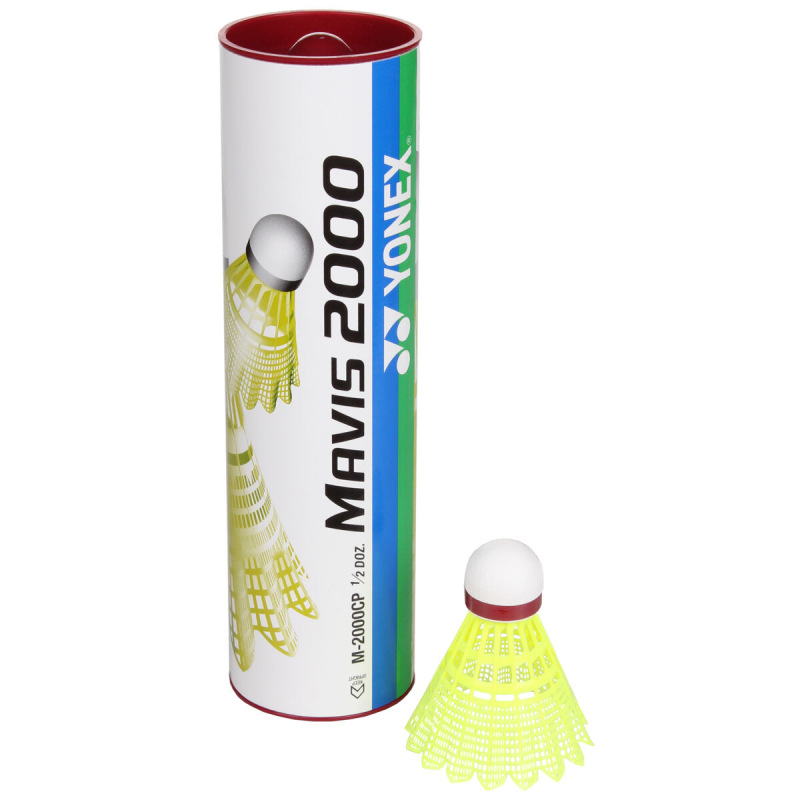 Mavis 2000 badmintonové loptičky červená