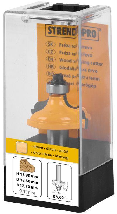 Fréza do dreva Strend Pro S8 mm, YC4503, frézka do hornej frézy, D32 H12.9 R3.96 B9.52