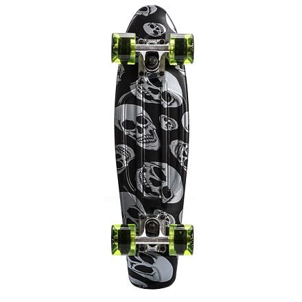Flip Multi plastový skateboard lebky 1