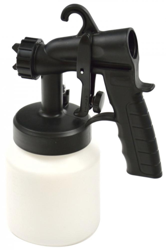 Pištoľ striekacia vzduchová s kompresorom 650 W, 230 V, nádoba 800 ml, tryska 1,5 mm, GEKO 6