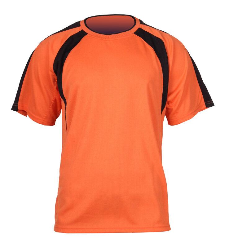 Merco Chelsea dres s krátkymi rukávmi oranžová, veľ. XL