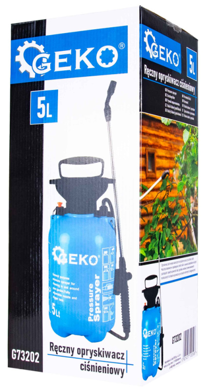 Postrekovač ručný tlakový 5 litrov, GEKO 14