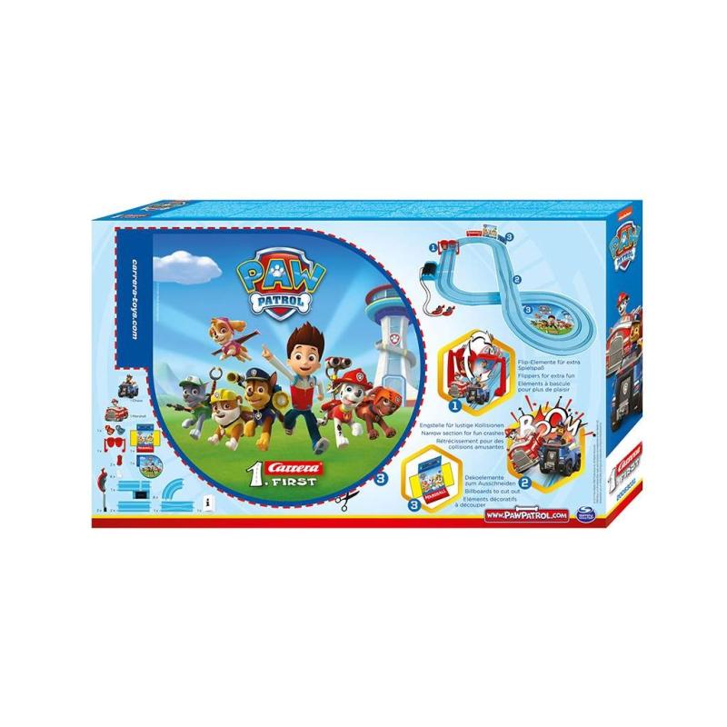 Autodráha Carrera FIRST Paw Patrol Track Patrol 2,9 m