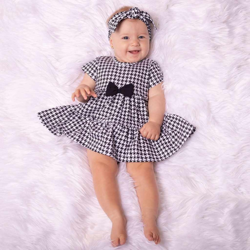 Dojčenské šatôčky-body s dlhým rukávom Nicol Sara 62 (3-6m) 1