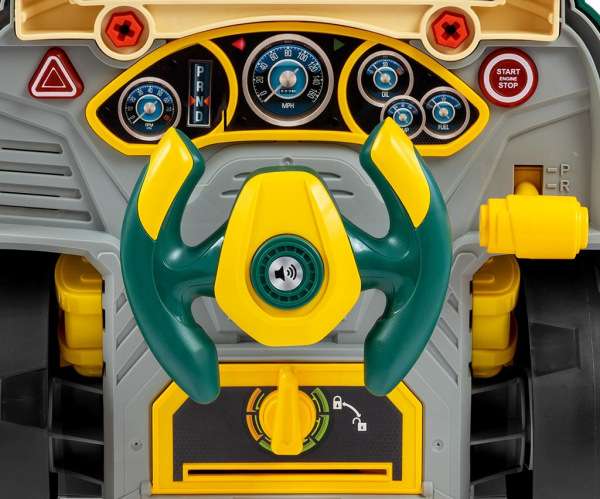 Realistický model prednej časti auta s otváracou kapotou Milly Mally N-GINE green 4