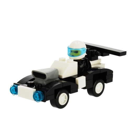 Stavebnica Závodné auto so šoférom 4