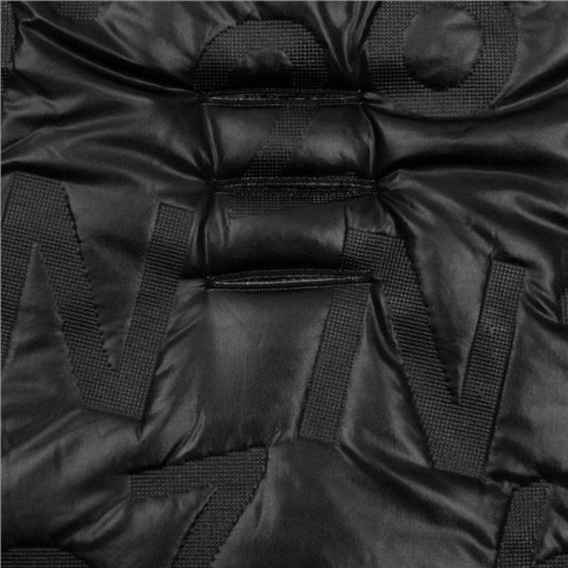 Luxusný fusak s kožušinkou New Baby čierny 3