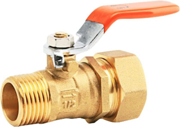 Regulačný medzikus, Strend Pro Garden, ventil, mosadzný, G1/2"