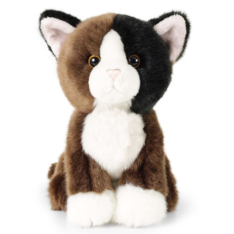 Plyšová mačka trojfarebná