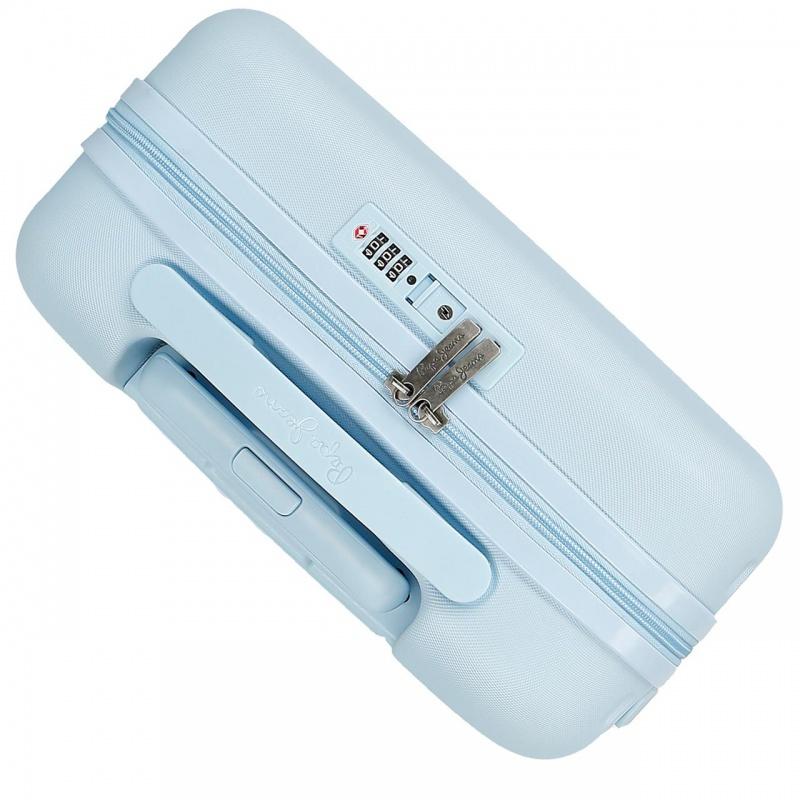 JOUMMA BAGS ABS Cestovný kufor PEPE JEANS ACCENT Azul, 55x40x20cm, 37L, 7699134 (small)