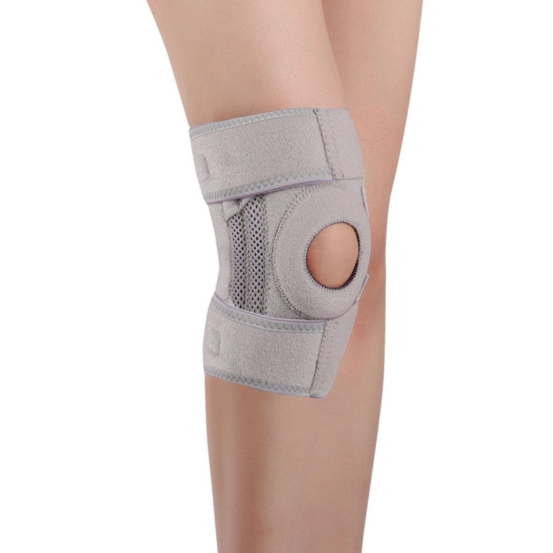 KN03 bandáž na koleno šedá 1