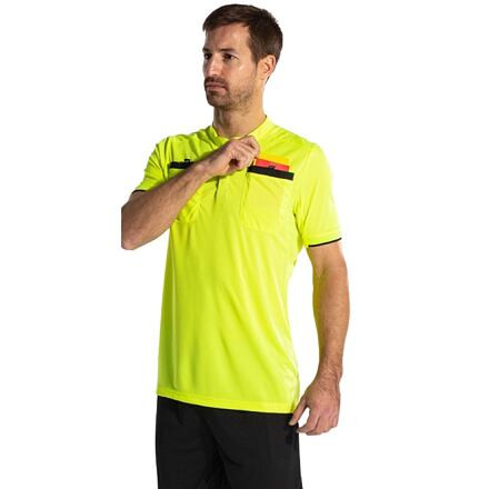 Referee Short Sleeve dres pre rozhodcov žltá 4