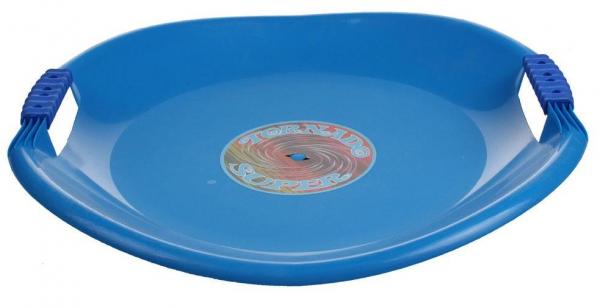 Sánkovací tanier TORNÁDO SUPER PLASTKON 56 cm modrá