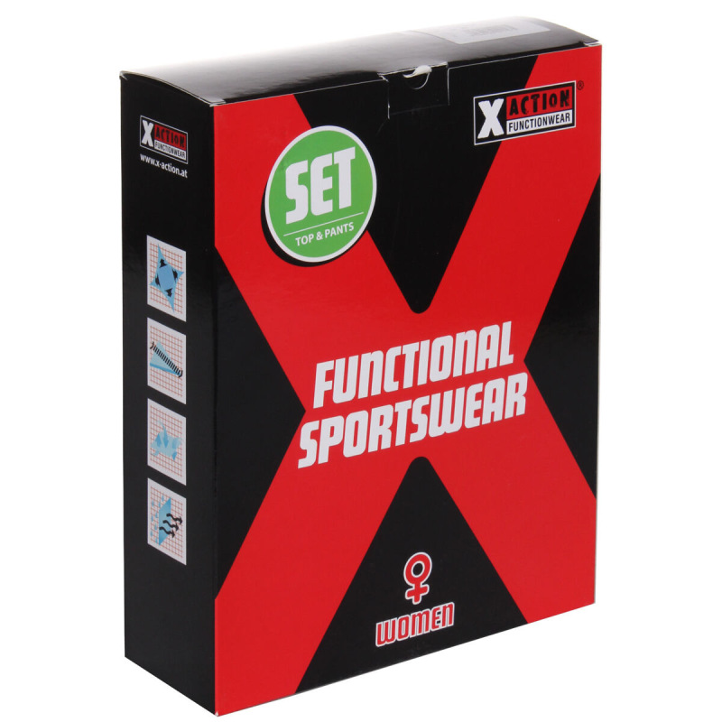 X-action WOMEN dámsky funkčný set ružová 2