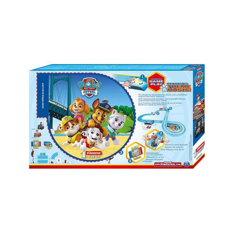 Autodráha Carrera First Paw Patrol Race N Rescue 3,5 m 2