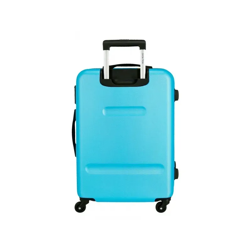 JOUMMA BAGS Sada ABS cestovných kufrov ROLL ROAD FLEX Azul Claro, 55-65-75cm, 584946A